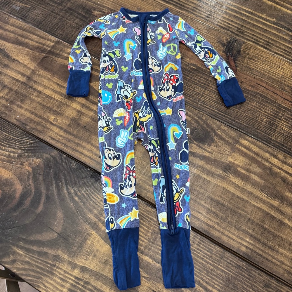 Little Sleepies Blue Mickey’s Clubhouse Zippy